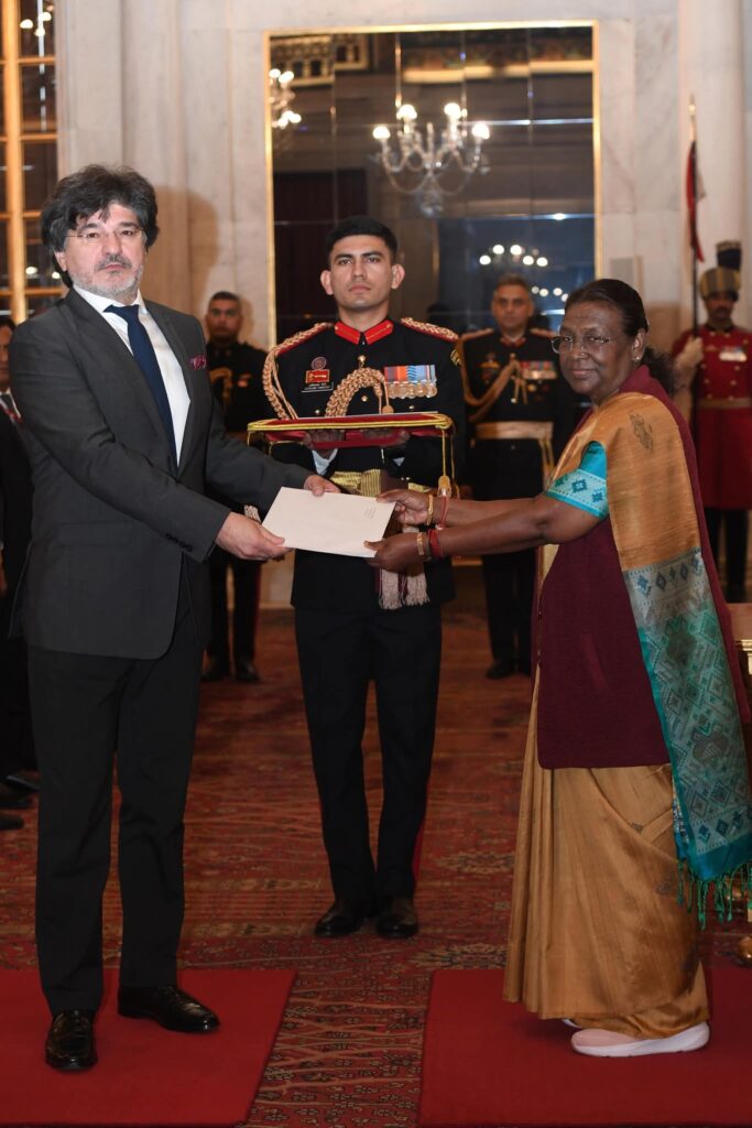 H.E. Haris Hrle, Ambassador of Bosnia & Herzegovina to India. He presented credentials on November 28, 2023 to the President of India and continues to represent BiH in New Delhi. Email: info@bihembassy-gov.com